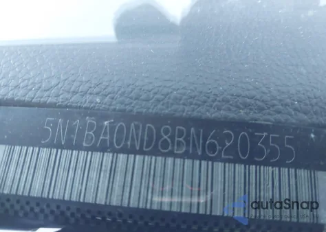 2011 Nissan Armada Sv from USA, damaged, VIN 5N1BA0ND8BN620355